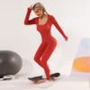 Seamless Rib Yoga One Piece Bodysuit - Image 5