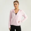 Women’s Jacquard checked hooded Jacket