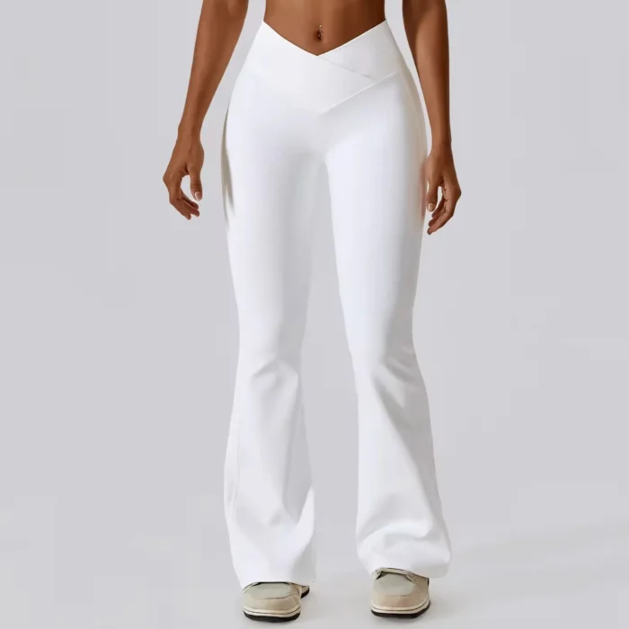 Rib Flared Legging - Image 3